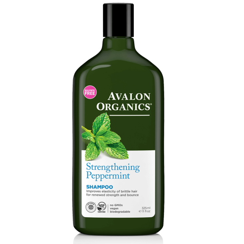 avalon organics strengthening peppermint shampoo