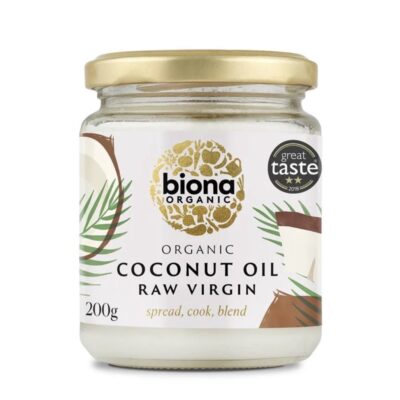 Biona organic coconut oil - raw virgin - 200g