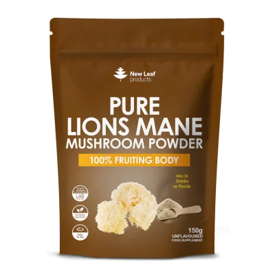 new leaf pure lion's mane 150g
