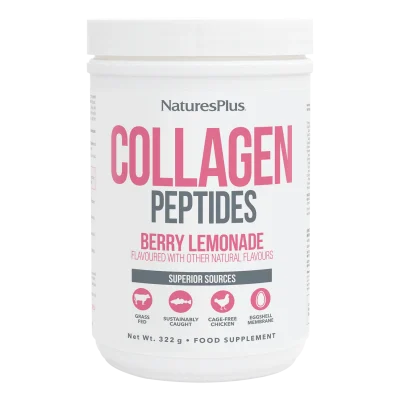 naturesplus collagen peptides berry lemonade flavour