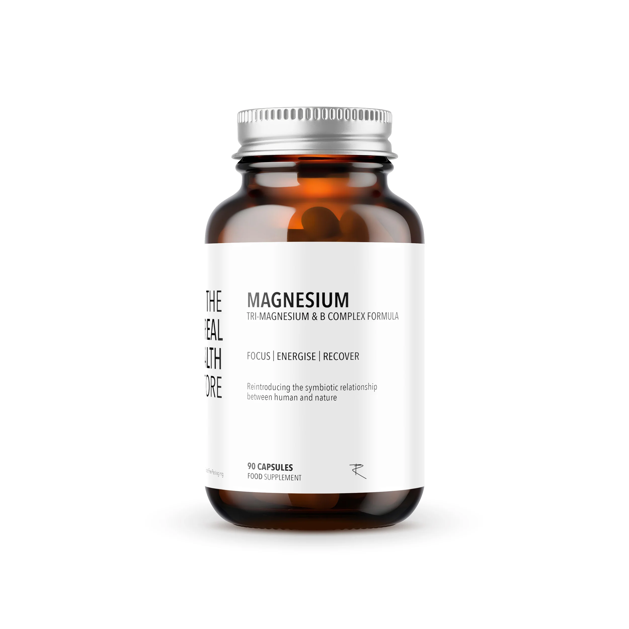the real health store tri magnesium & b complex capsules