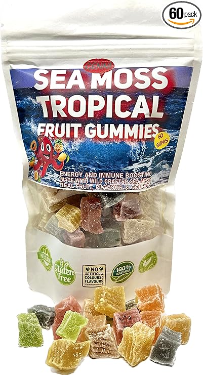 genni seamoss tropical fruit gummies