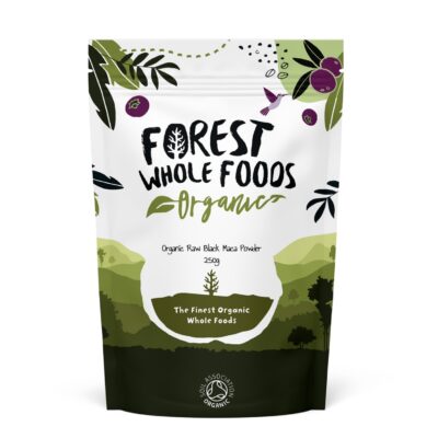 Forest Whole Foods Organic Raw Black Maca Powder 250g