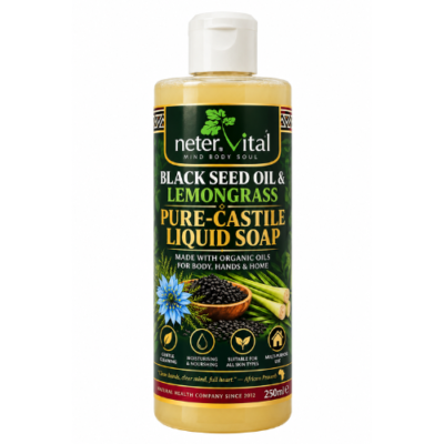 Peppermint Pure-Castile Liquid Soap – 250ml